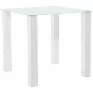 Jídelní stůl Dant, 80 cm, bílá     