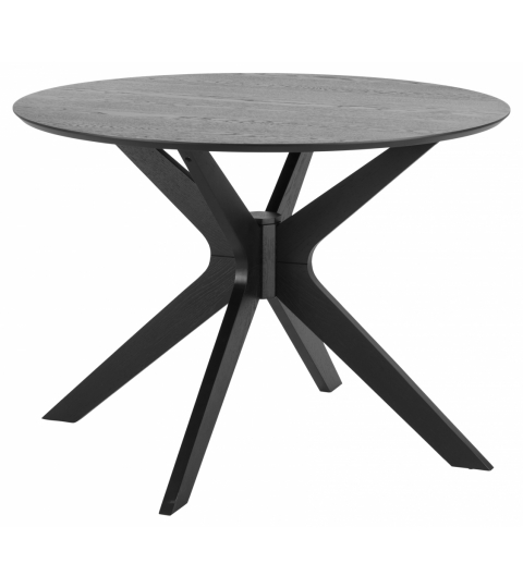 Jídelní stůl Duncan, 105 cm, černá