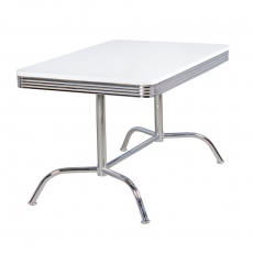 Jídelní stůl Elvis 2, 120 cm, bílá - 1