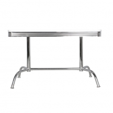 Jídelní stůl Elvis 2, 120 cm, bílá - 4
