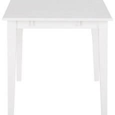 Jídelní stůl Flick, 120 cm, bílá - 4