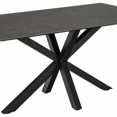 Jídelní stůl Heaven, 160 cm, černá - 1