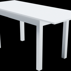 Jídelní stůl Jadalnia, 160 cm, bílá matná - 5