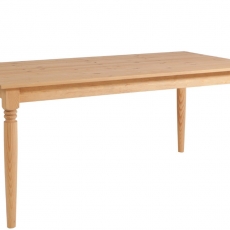 Jídelní stůl Karol, 120 cm, přírodní dřevo - 1