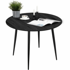 Jídelní stůl Lion, 100 cm, černá - 1