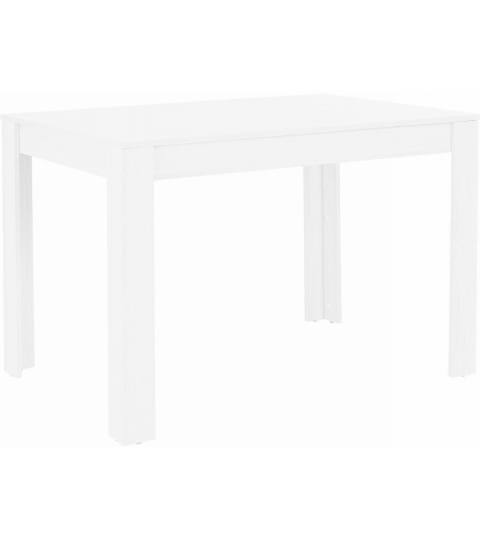Jídelní stůl Lora I., 120 cm, bílá