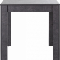 Jídelní stůl Lora I., 80 cm, pohledový beton - 3
