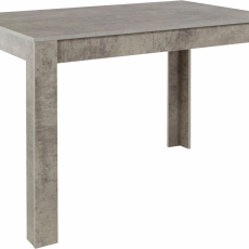 Jídelní stůl Lora II., 120 cm, pohledový beton - 1