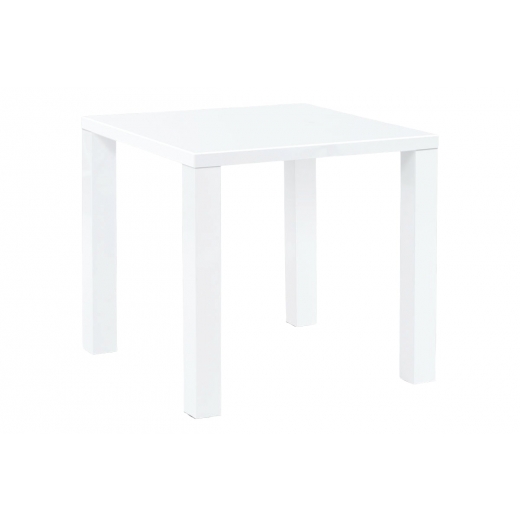 Jídelní stůl Lucia, 80 cm, bílá - 1