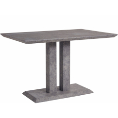 Jídelní stůl Malin, 120 cm, beton