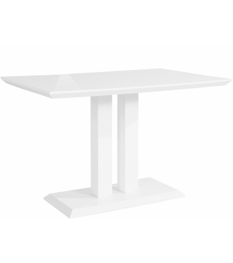 Jídelní stůl Malin, 120 cm, bílá