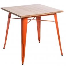Jídelní stůl Mason 76 cm, světlé dřevo - 4