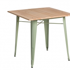 Jídelní stůl Mason 76 cm, světlé dřevo - 2