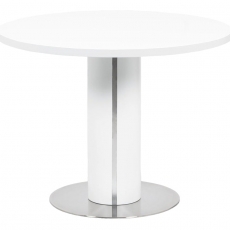 Jídelní stůl Newark, 100 cm, bílá - 1