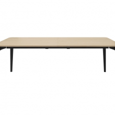 Jídelní stůl Perfect, 200 cm, dub/černá - 4