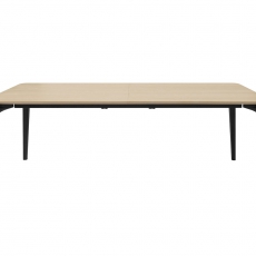 Jídelní stůl Perfect, 200 cm, dub/černá - 4