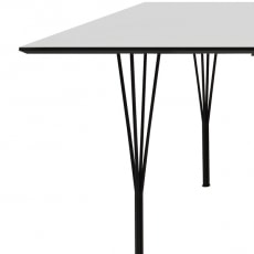 Jídelní stůl Polo, 220 cm, chromované nohy - 2