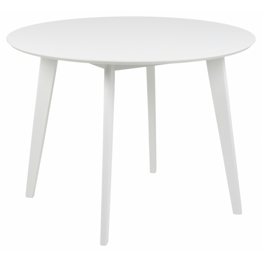 Jídelní stůl Roxby, 105 cm, bílá - 1