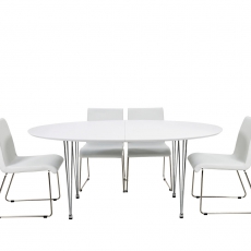 Jídelní stůl rozkládací Ballet, 270 cm, nohy chrom - 7