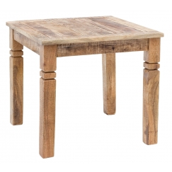 Jídelní stůl Rustica, 80 cm, mangové dřevo