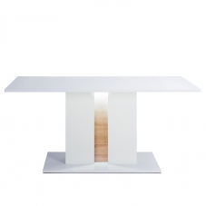 Jídelní stůl s LED diodami Glory, 160 cm