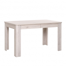 Jídelní stůl se zásuvkami Finland, 138 cm, Sorrento dub - 5