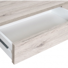 Jídelní stůl se zásuvkami Finland, 138 cm, Sorrento dub - 3