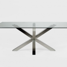 Jídelní stůl skleněný Sturdy, 160 cm - 1