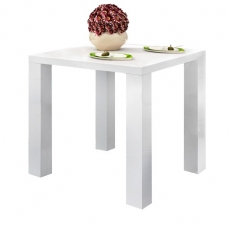 Jídelní stůl Snox, 80 cm, bílá - 1