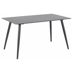 Jídelní stůl Wicklow, 140 cm, černá