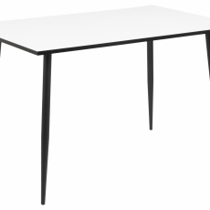 Jídelní stůl Wila, 120 cm, bílá / kov - 1
