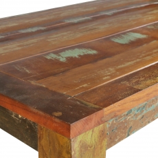 Jídelní stůl z recyklovaného dřeva Kalkutta, 120 cm, mango - 5