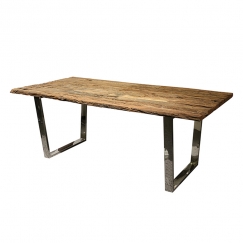 Jídelní stůl z recyklovaného dřeva Woodsen, 200 cm