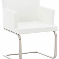 Jídelní židle Aberford, bílá - 1