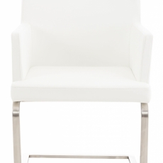 Jídelní židle Aberford, bílá - 2