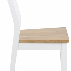 Jídelní židle Adon (SET 2 ks), bílá - 3