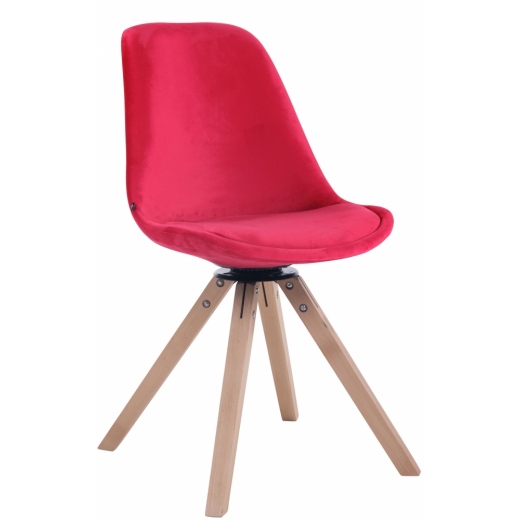 Jídelní židle Alara, červená - 1