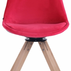 Jídelní židle Alara, červená - 2