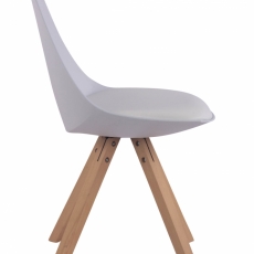 Jídelní židle Albert, bílá - 3