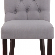 Jídelní židle Alberton, textil, šedá - 2