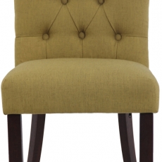 Jídelní židle Alberton, textil, zelená - 2