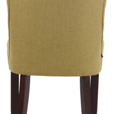 Jídelní židle Alberton, textil, zelená - 5