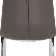 Jídelní židle Anina (SET 2 ks), cappuccino - 4