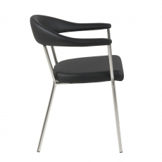 Jídelní židle Avatar (SET 2 ks), černá - 2