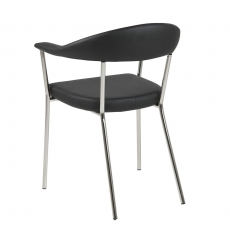 Jídelní židle Avatar (SET 2 ks), černá - 3