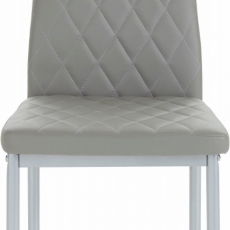 Jídelní židle Barat (SET 2 ks), šedá - 2
