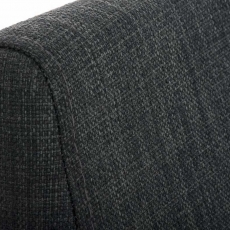 Jídelní židle Belfort, textil, tmavě šedá - 4