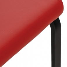 Jídelní židle Belley, červená - 7