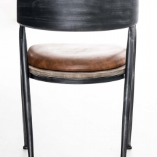 Jídelní židle Belva, stříbrná - 4