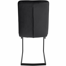 Jídelní židle Berry (SET 2 ks), černá - 4